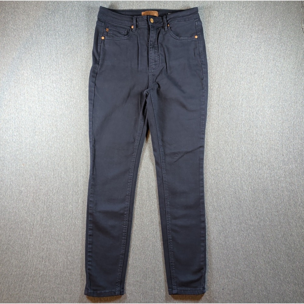 Judy Blue Jeans Womens 11/30 Black JB88791 C Garment Dyed High Rise Skinny Pants